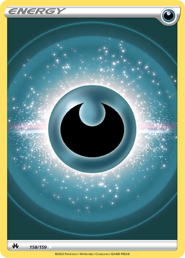 158/159 Darkness Energy (Crown Zenith - Sword & Shield) Ultra Rare - Energy  - Basic - English