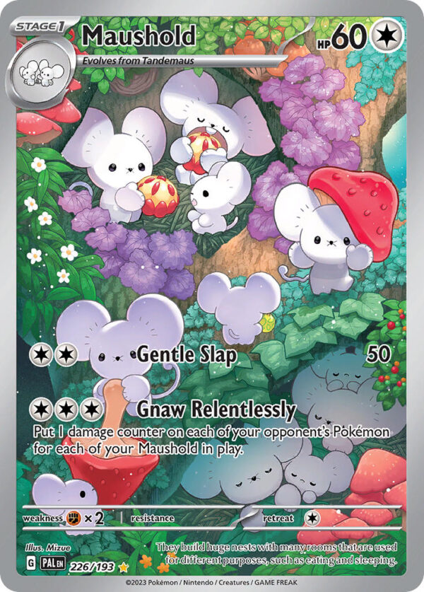 226/193 Maushold (Paldea Evolved - Scarlet & Violet) Illustration Rare - Pkmn  - Stage 1 - English