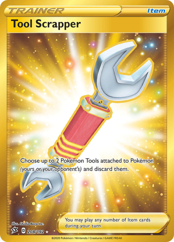 208/192 Tool Scrapper (Rebel Clash - Sword & Shield) Rare Secret - Trainer  - Item - English