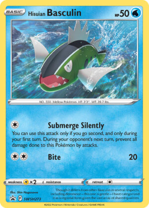 SWSH273 Hisuian Basculin (SWSH Black Star Promos - Sword & Shield) Promo - Pkmn  - Basic - English