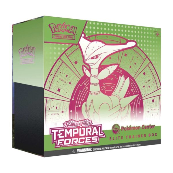 Elite Trainer Box  de Pokémon Center  Scarlet & Violet-Temporal Forces - Imagen 4