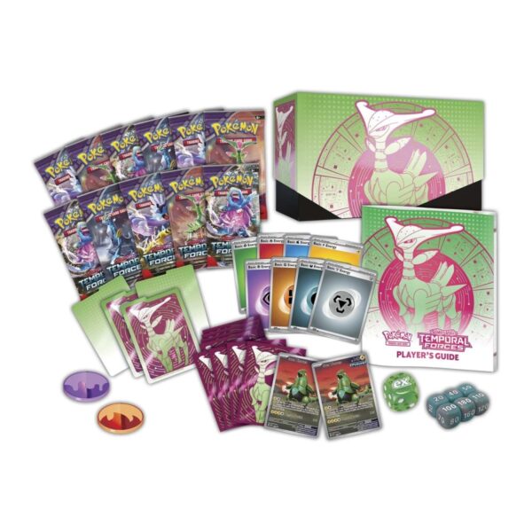 Elite Trainer Box  de Pokémon Center  Scarlet & Violet-Temporal Forces - Imagen 5