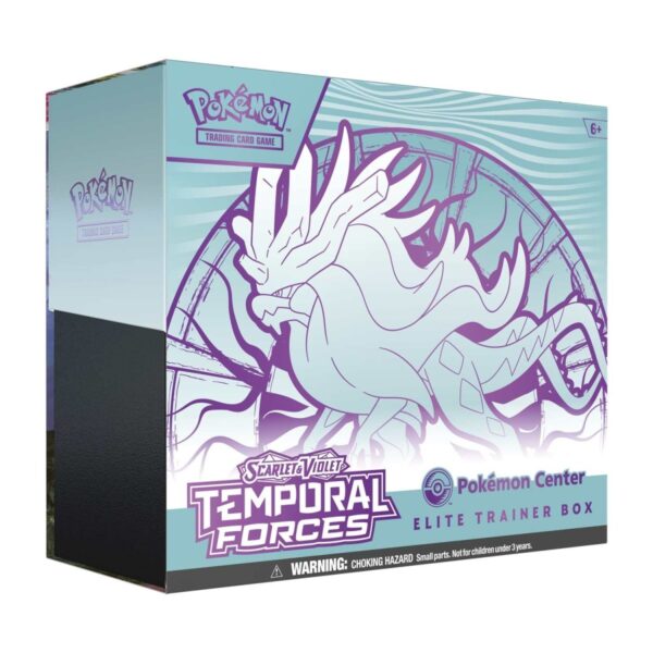 Elite Trainer Box  de Pokémon Center  Scarlet & Violet-Temporal Forces - Imagen 2