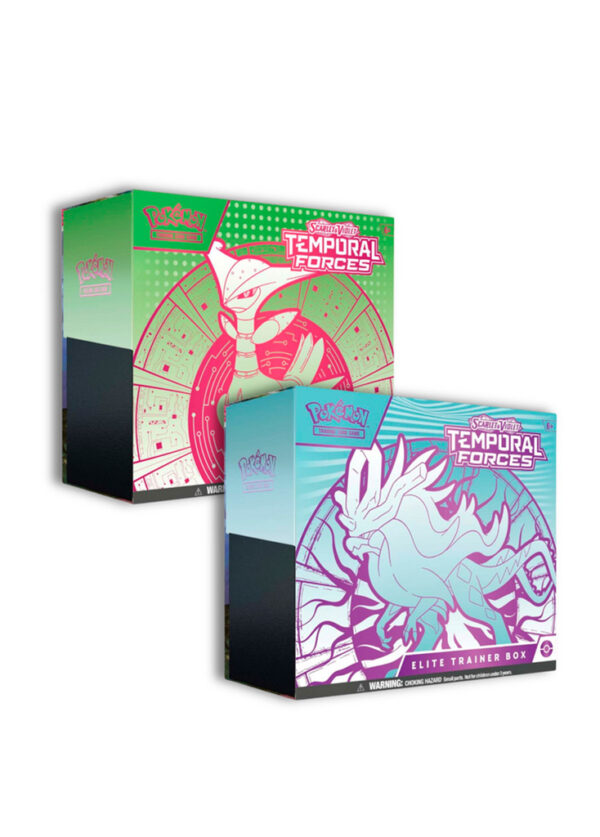 Elite Trainer Box  de Pokémon Center  Scarlet & Violet-Temporal Forces