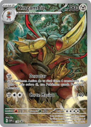 SVP130 Kingambit (Scarlet & Violet Black Star Promos – Scarlet & Violet) Promo – Pkmn – Basic – English